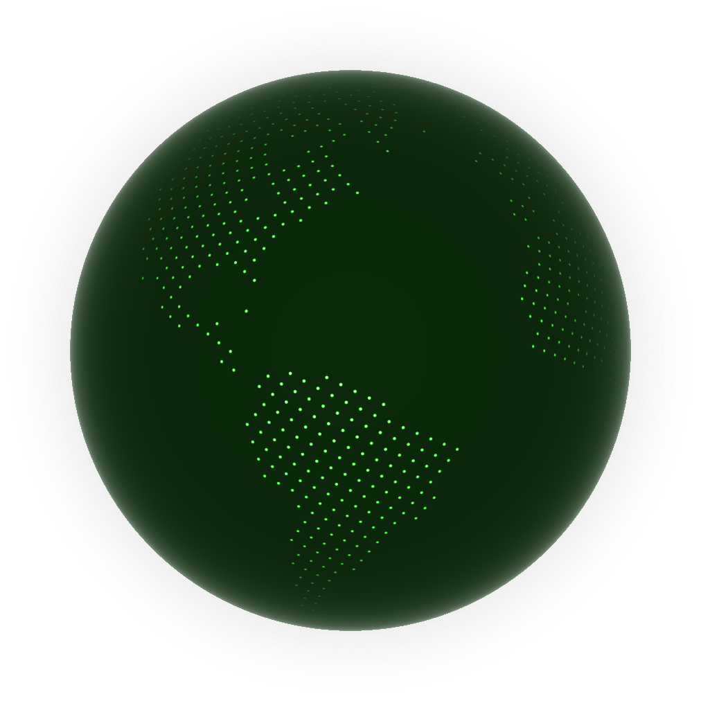Earth Globe - Sustainable Web